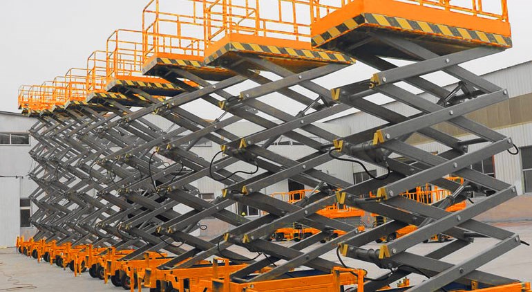 升降平臺(tái)使用動(dòng)力的演變史