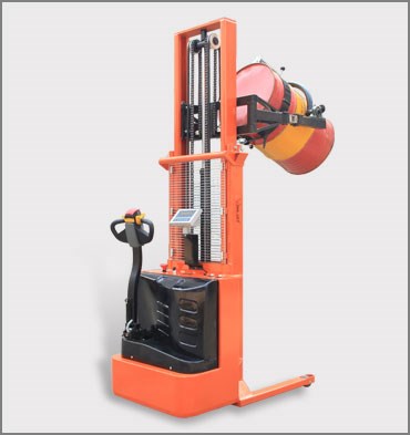 平衡重式全電動油桶搬運(yùn)車