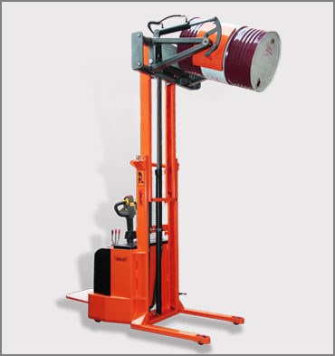 全電動油桶搬運(yùn)車