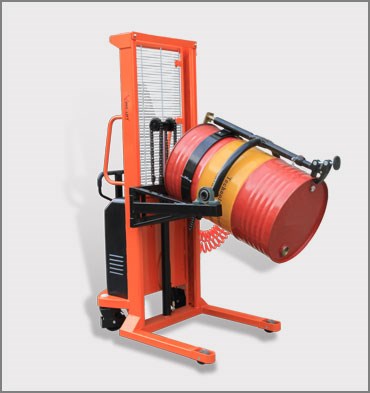 氣動(dòng)油桶翻轉(zhuǎn)車