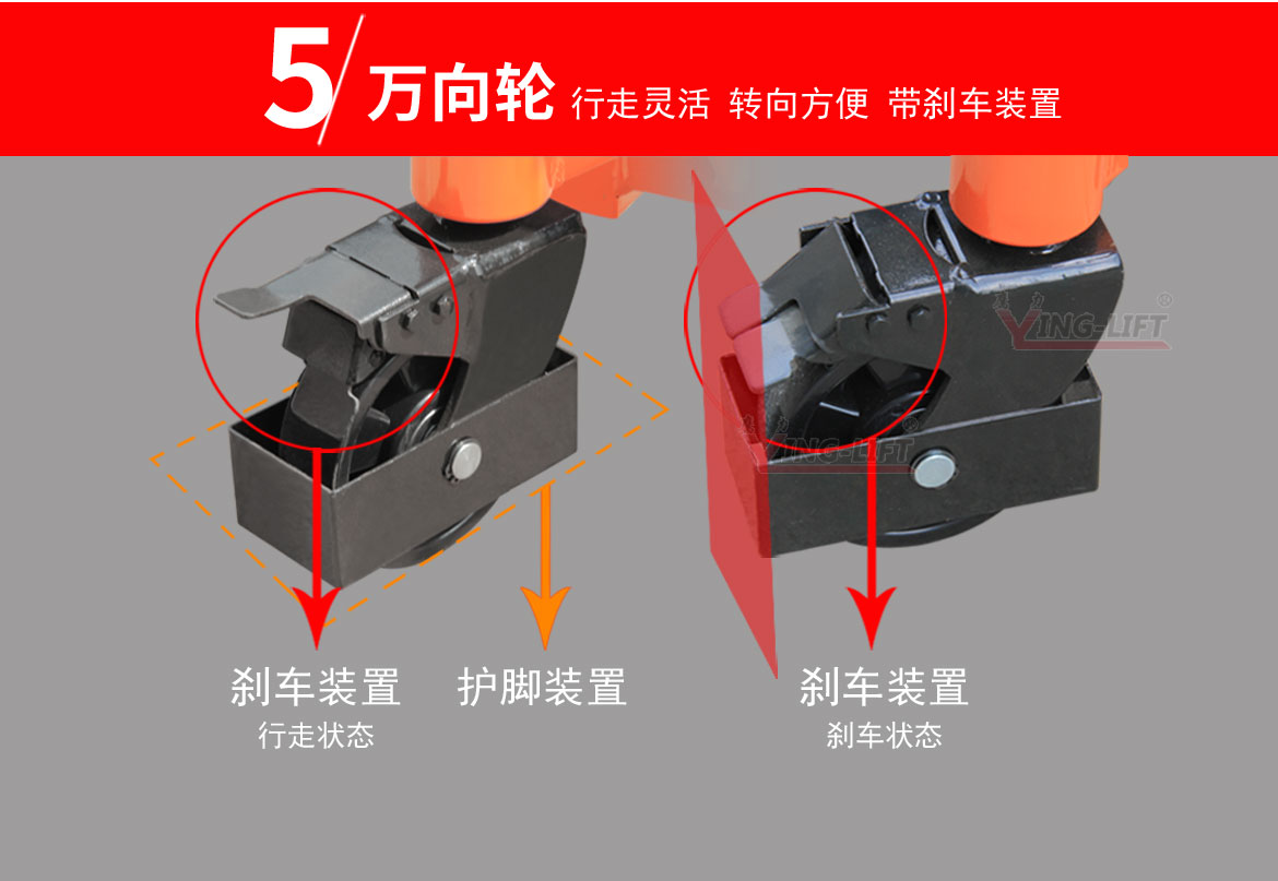 液壓油桶堆高車
