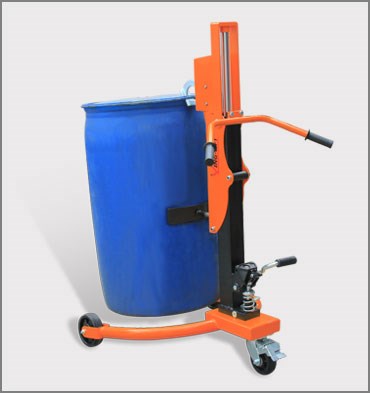 輕型液壓油桶搬運車