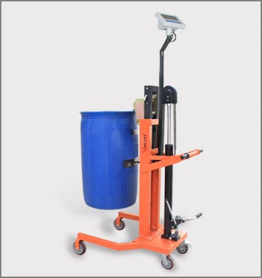 液壓稱重油桶搬運車