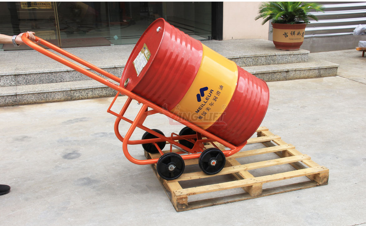 多功能油桶小車