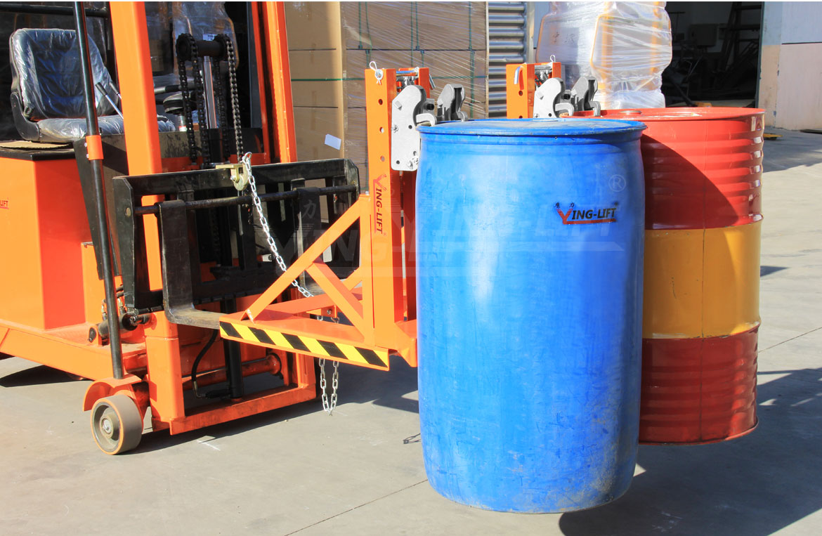 雙鷹嘴雙桶油桶夾具