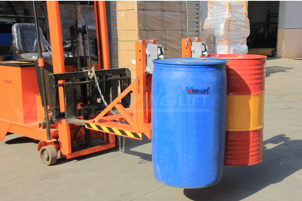 單鷹嘴雙桶油桶夾具