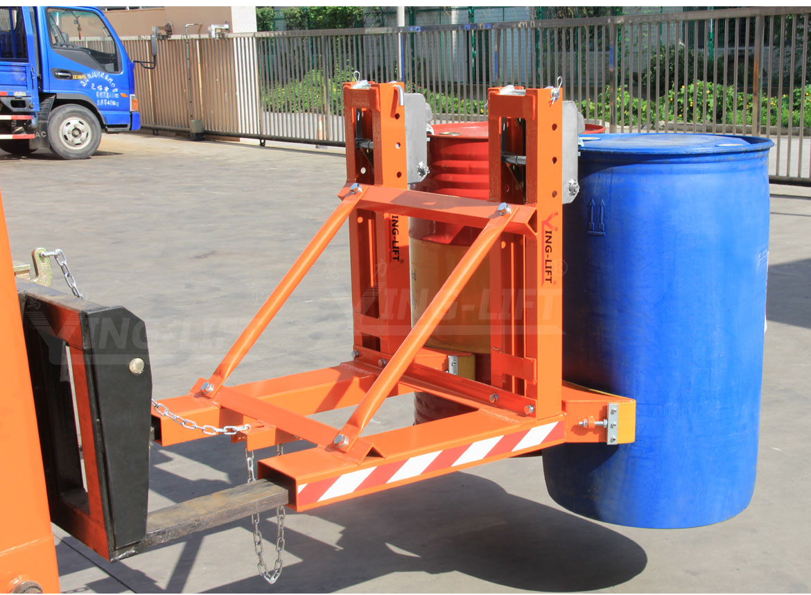 單鷹嘴雙桶拆卸支架油桶夾具