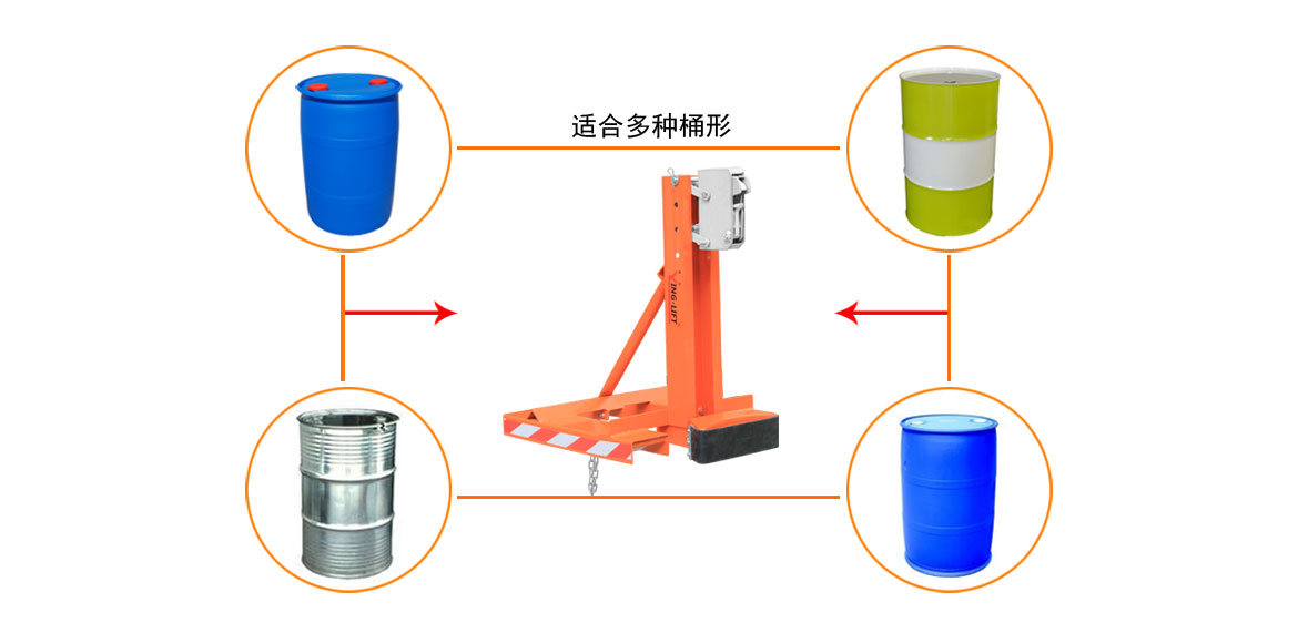 單鷹嘴單桶油桶夾具