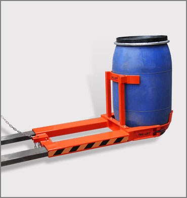 單桶抱箍式叉車專用油桶夾具