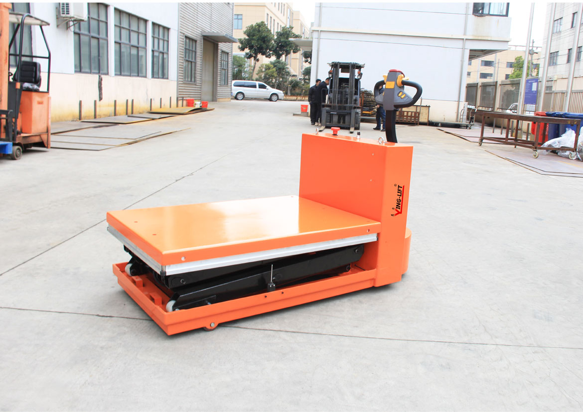 雙剪電動(dòng)行走升降平臺(tái)車(chē)