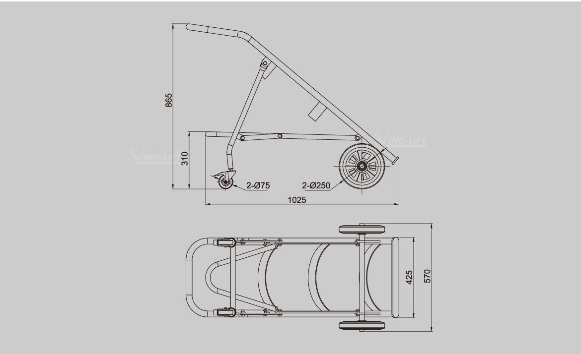 不銹鋼氣搬運(yùn)車