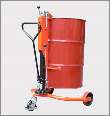 輕型液壓油桶搬運車