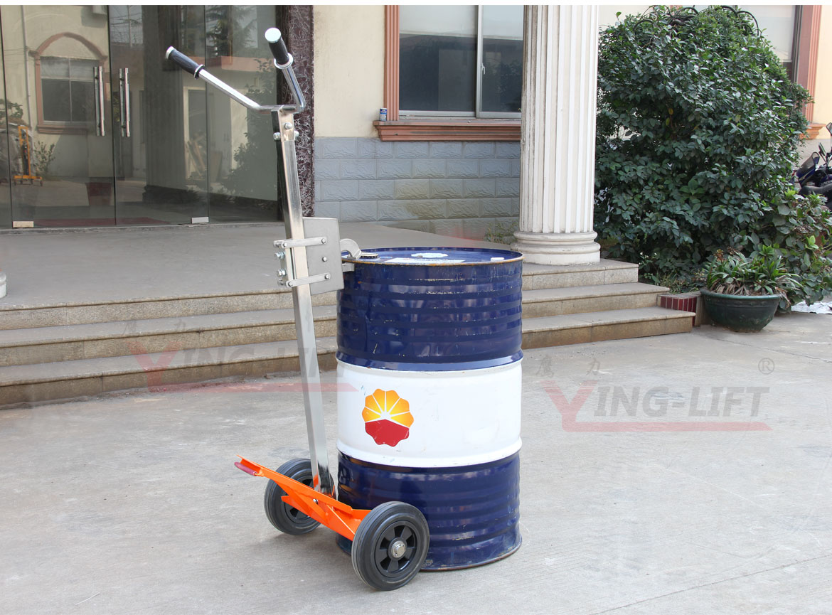 咬嘴油桶搬運(yùn)車