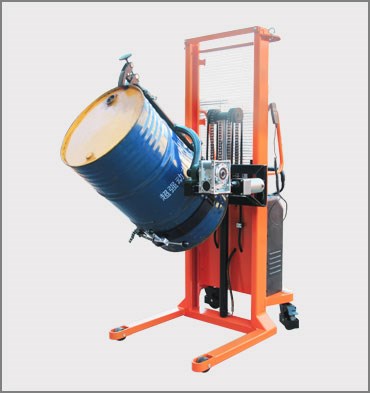 半電動油桶翻轉(zhuǎn)車