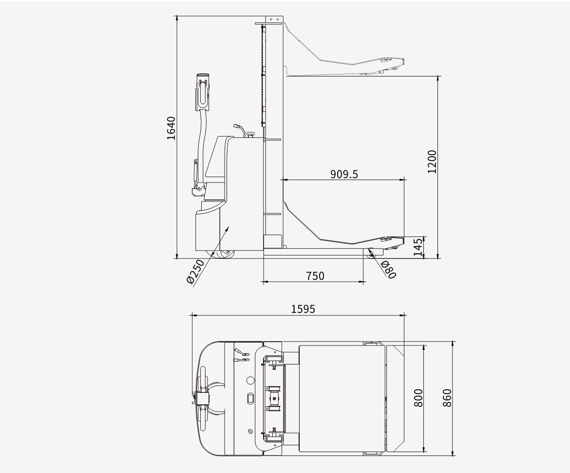 全電動(dòng)卷膜搬運(yùn)車
