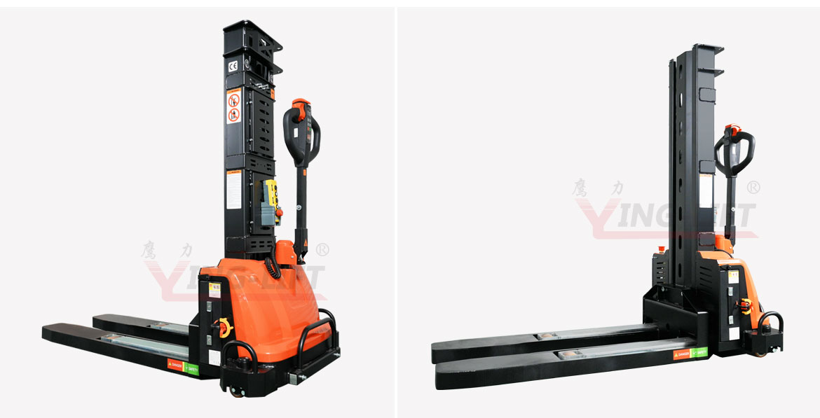 全電動(dòng)自提升堆垛機(jī)