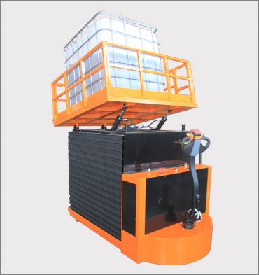 電動(dòng)行走升降平臺(tái)(帶防護(hù))